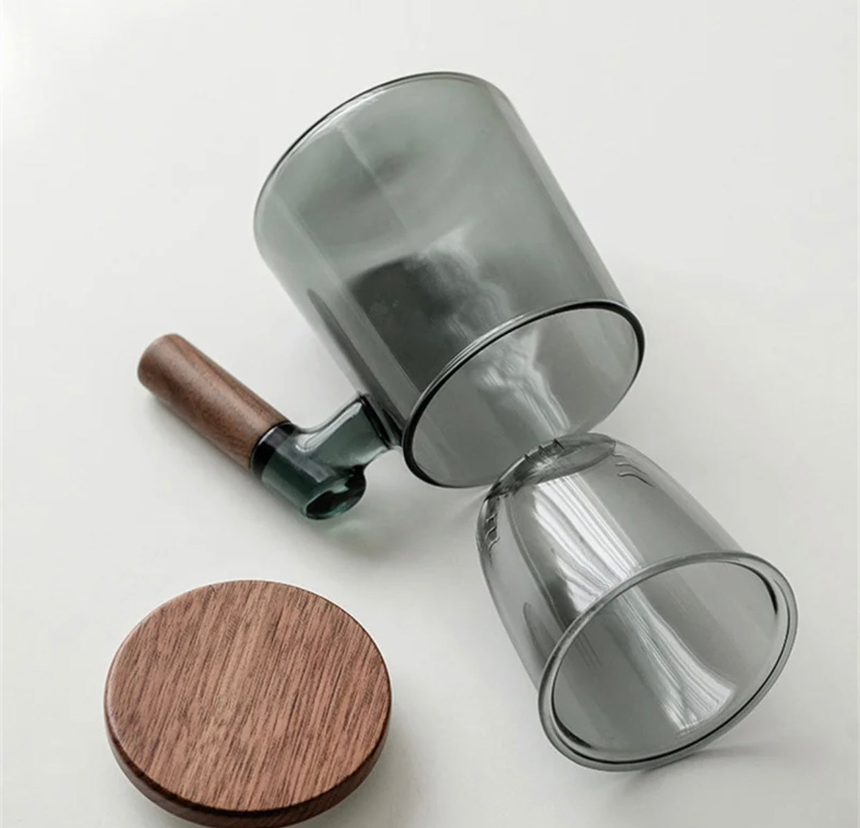 400ml Walnut Wood Tea Filter