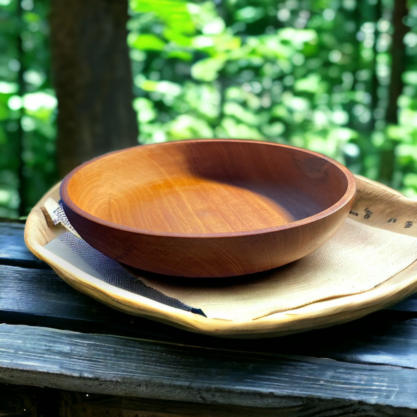 Japanese Style Wooden Plate